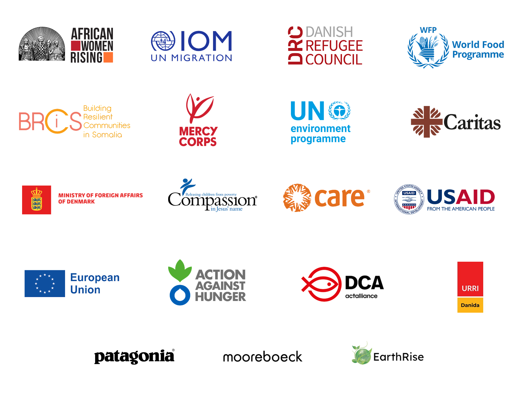 Collection of partner logos.